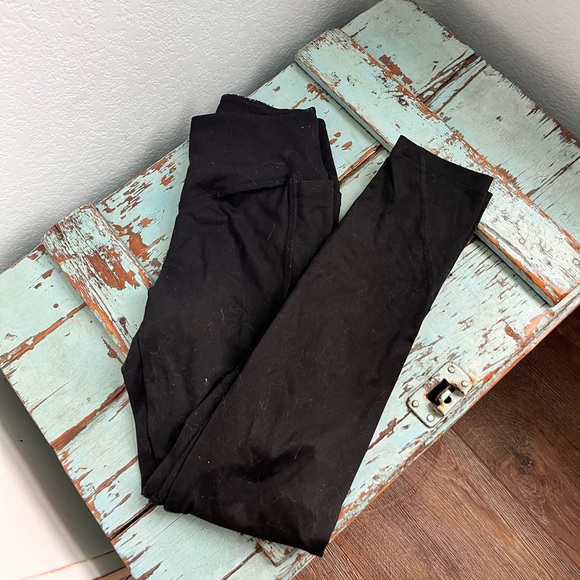 pink black leggings - Picture 3 of 4